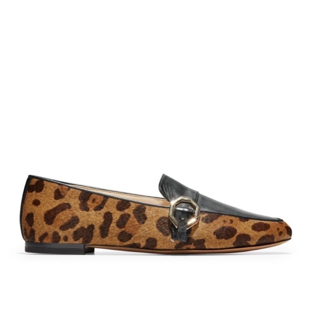 COLE HAAN Teresa Genuine Calf Hair Loafer 8.5 Brand New W16528
